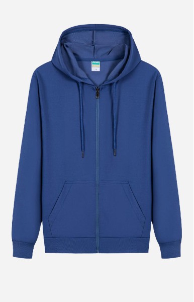 Personalize Full-Zip Hoodie I - Navy Blue