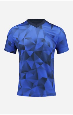 Personalize Men Soccer Jersey - XVI Bright Blue