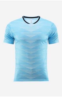 Personalize Men Soccer Jersey - VII Light Blue