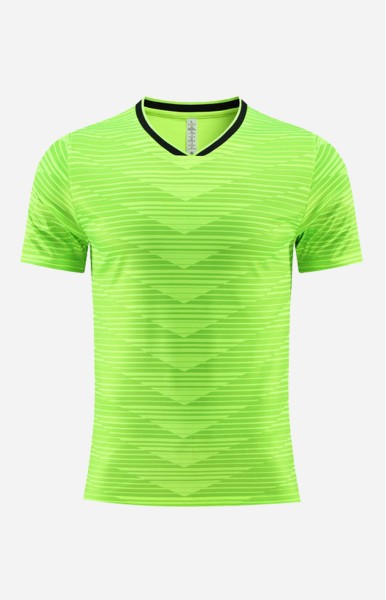 Personalize Men Soccer Jersey - VII Fluorescent Green