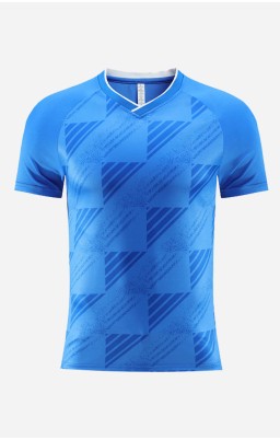 Personalize Men Soccer Jersey - XVII Blue