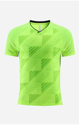 Personalize Men Soccer Jersey - XVII Fluorescent Green