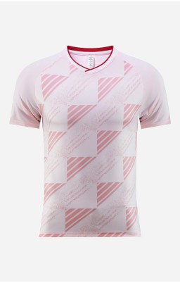 Personalize Men Soccer Jersey - XVII Pink