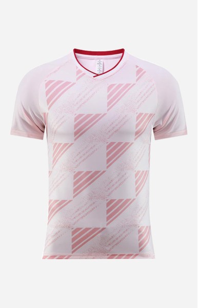 Personalize Men Soccer Jersey - XVII Pink